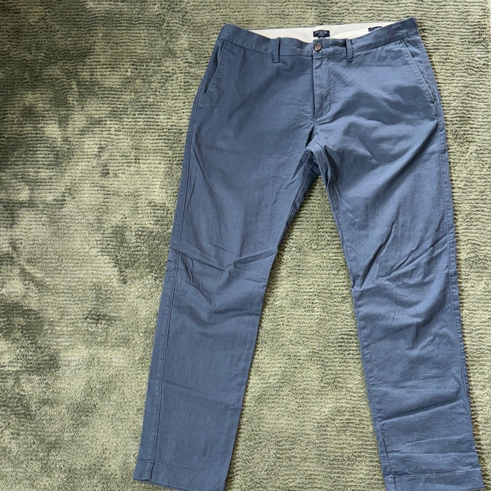 J. Crew Men's Slate Blue Chinos